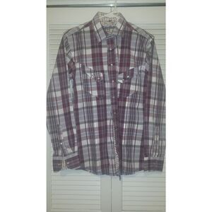Centenario Western Mens Snap up long sleeve size Medium